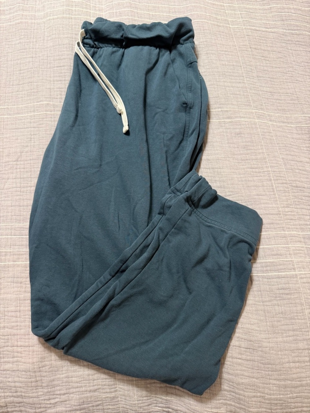 Free Fly Women's Bamboo Jogger Blue Dusk Size XL